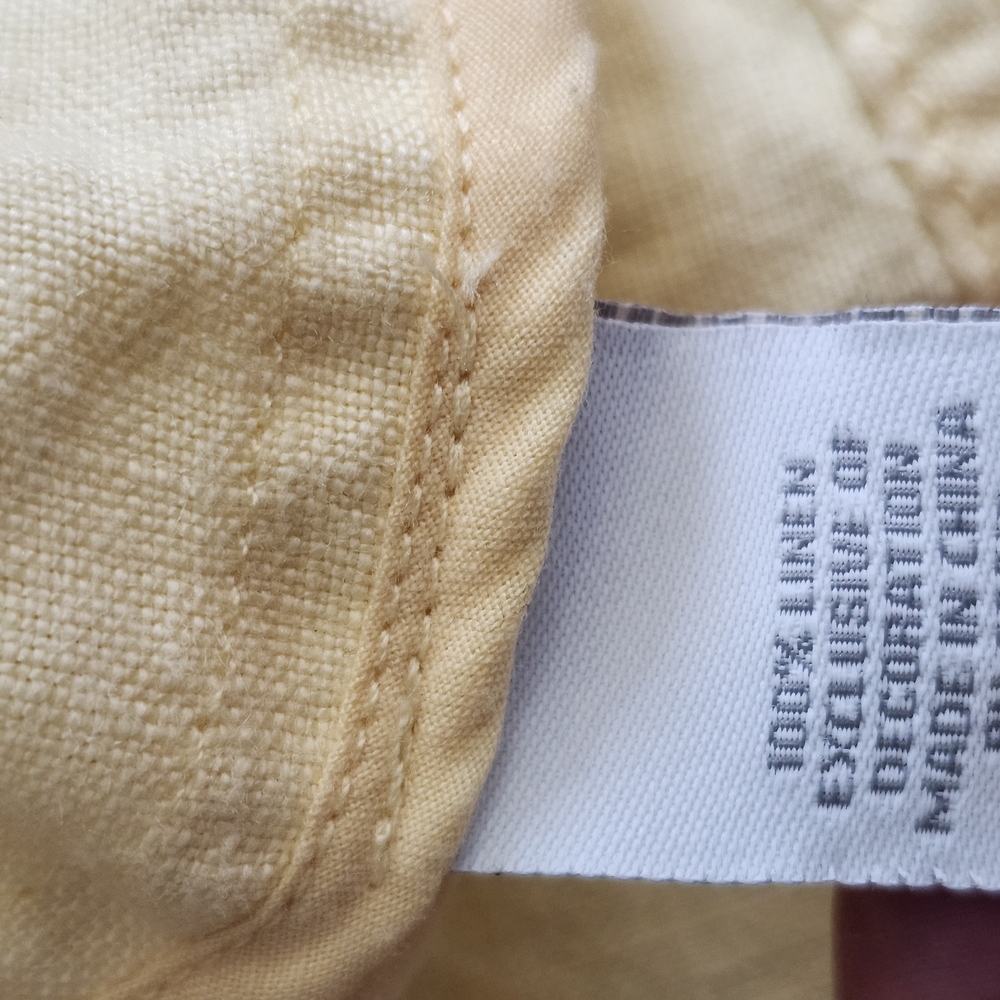 Relativity Size Small Light Yellow Utility Jacket - Picture 6 of 6